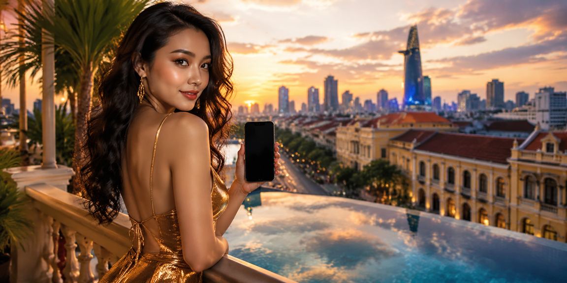 Người chơi ở TP.HCM thưởng thức casino trực tuyến trên thiết bị mobile ven bờ biển